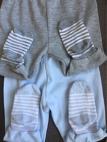 3 Ay Beden Çoraplı pijama 3 ay(62 cm)