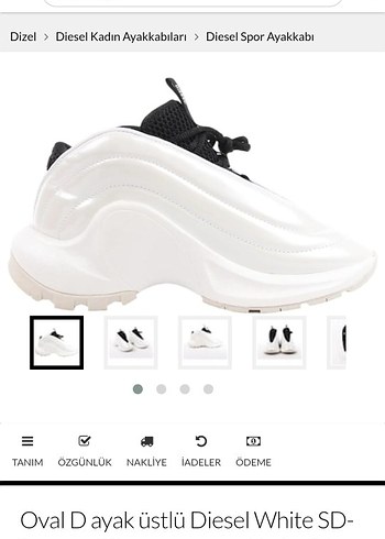 Beyaz Rugan Dolgu Topuklu Kadın Spor Ayakkabı - Görsel 9