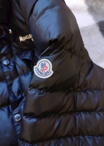 Erkek Çocuk Siyah Düğmeli Kışlık Mont - Görsel 5