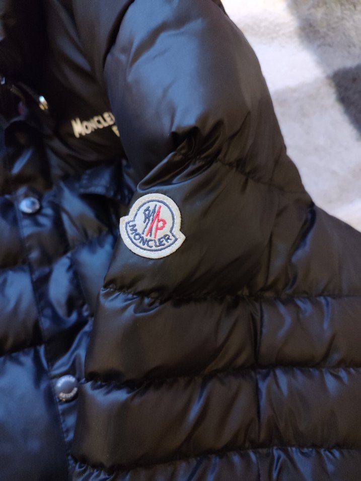 Erkek Çocuk Siyah Düğmeli Kışlık Mont - Görsel 5