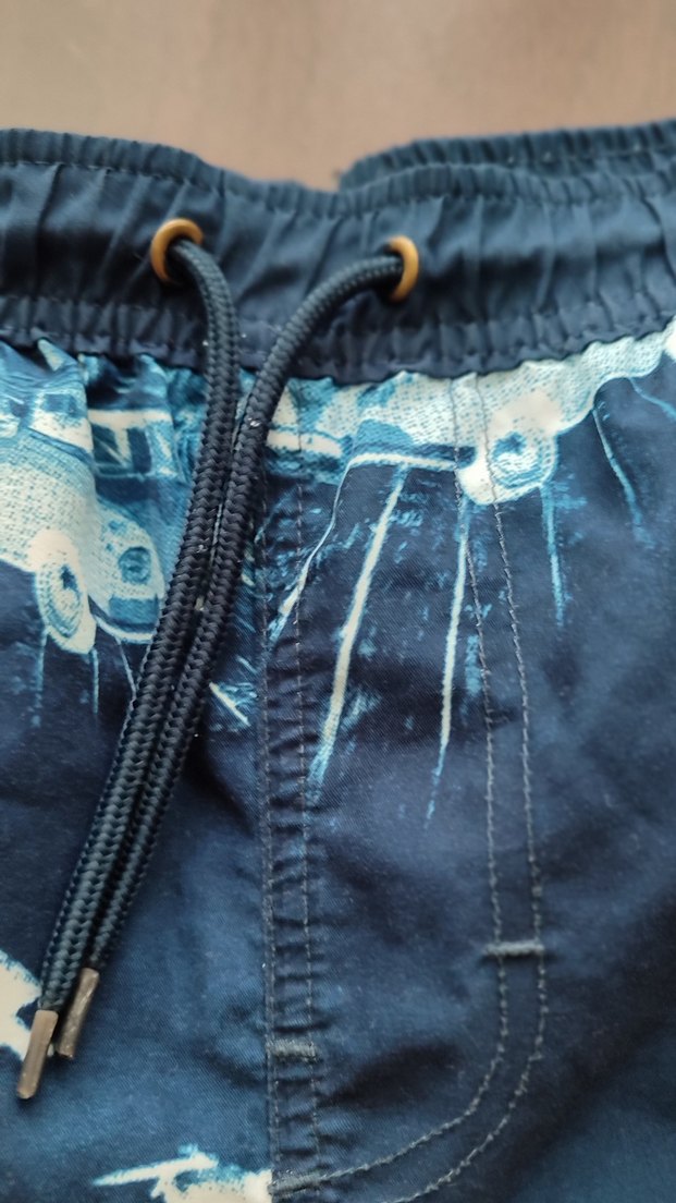 i Mavi Erkek Mini Şort - Görsel 2