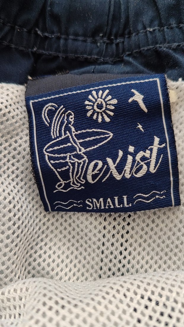 i Mavi Erkek Mini Şort - Görsel 5