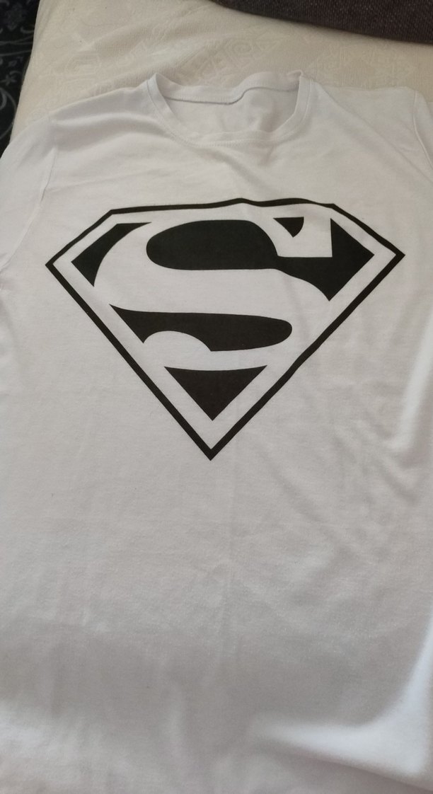 Beyaz Baskılı Erkek Tişört - Görsel 2