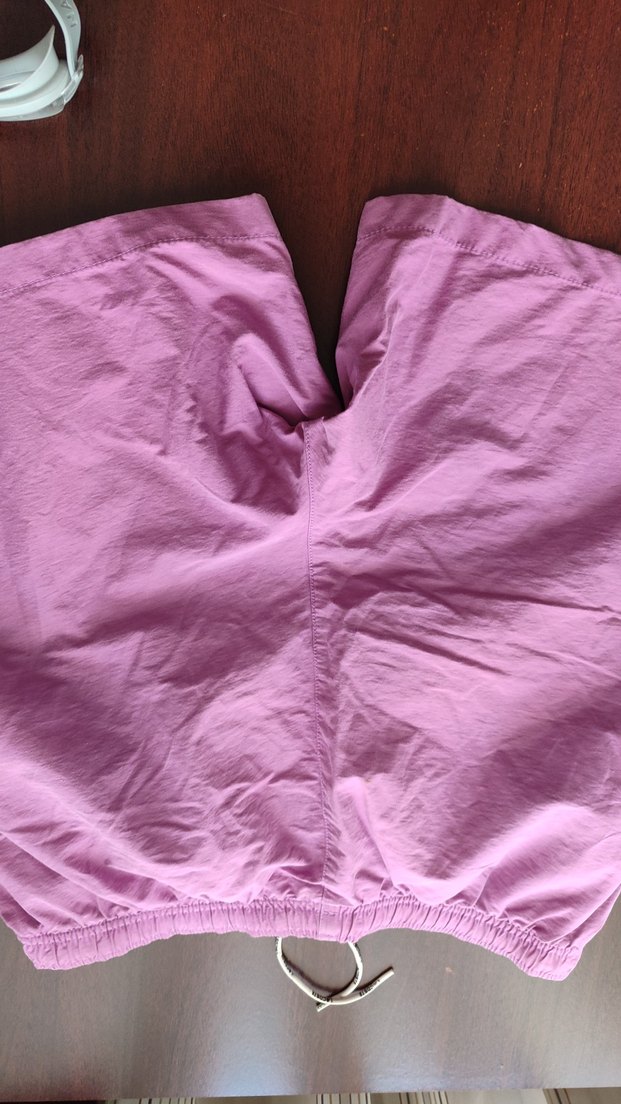 Erkek Mor Midi Bağcıklı Şort - Görsel 3