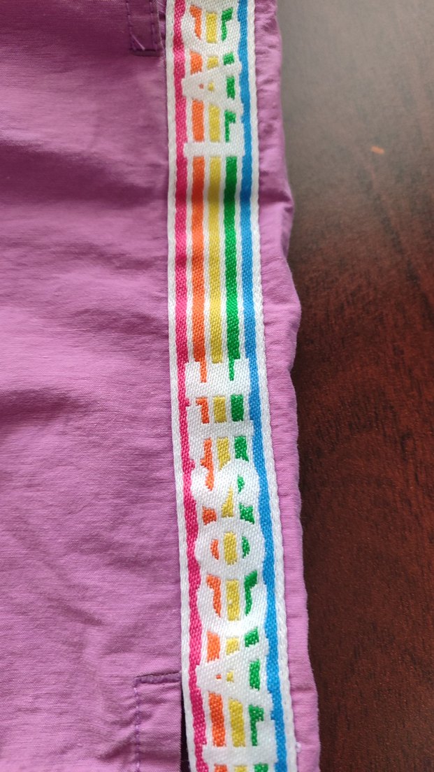 Erkek Mor Midi Bağcıklı Şort - Görsel 5