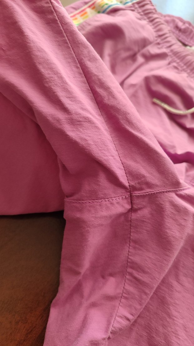 Erkek Mor Midi Bağcıklı Şort - Görsel 4