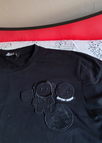 Siyah Erkek Çocuk Pamuklu Rahat ŞortTakımı - Görsel 5