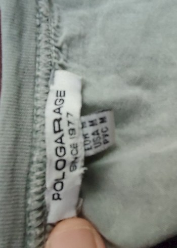 Gri Kısa Kollu Keten Erkek Tişört - Görsel 5