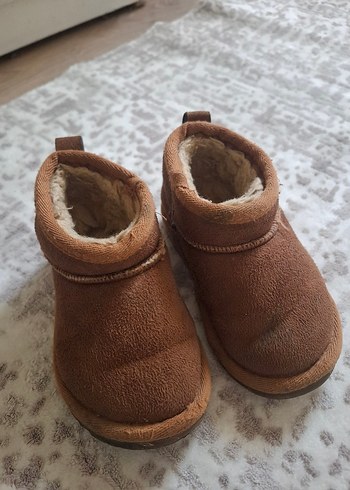 Ugg Sicak Ve Rahat Kahverengi Cocuk Botu