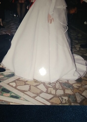 Işıltılı prenses model gelinlik 
