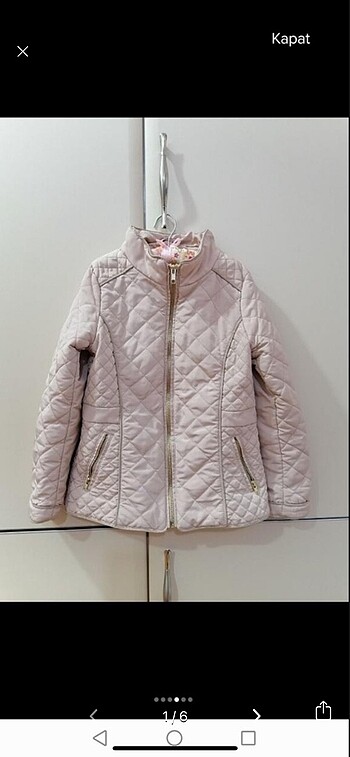 H&M marka kız çocuk mont