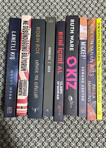 9 Roman Kitabı Seti - Farklı Yazarlar - Görsel 2