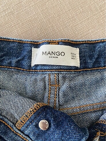 Mango jean şort - Görsel 5