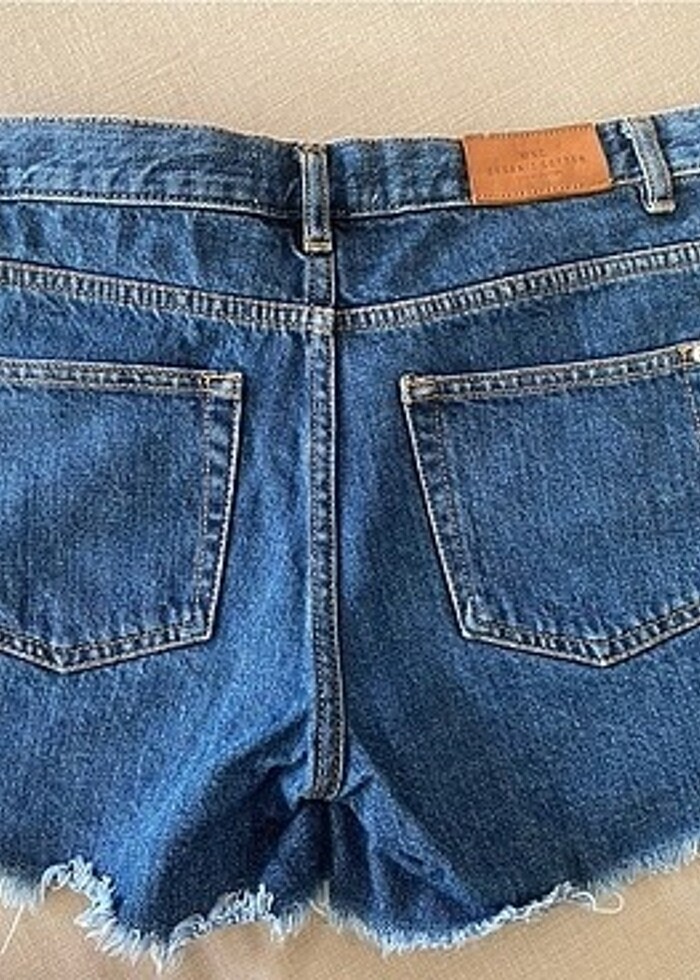 Mango jean şort - Görsel 3