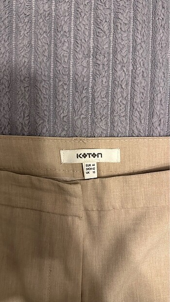 44 Beden KOTON MARKALI PANTOLON