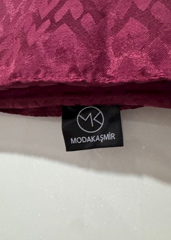 Beden bordo Renk Bordo Kadın Bohem Drapeli Şal