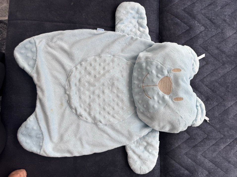 Gri Ayı Figürlü Çocuk Uyku Örtüsü - Görsel 4