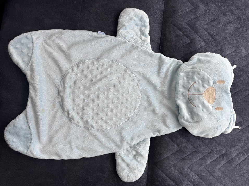 Gri Ayı Figürlü Çocuk Uyku Örtüsü - Görsel 2