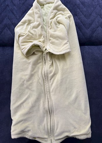 Nakışlı Pastel Gri Çocuk Battaniyesi - Görsel 3