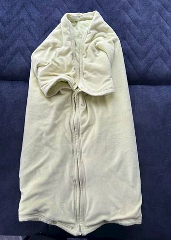 Nakışlı Pastel Gri Çocuk Battaniyesi - Görsel 2