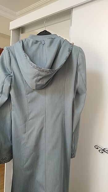 38 Beden mavi Renk Kap fermuarlı