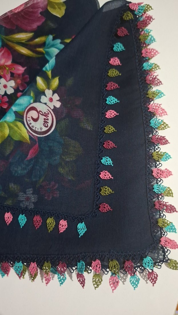 iğne oyası yazma 90 cm - Görsel 2