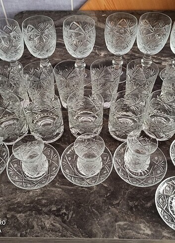 Paşabahçe Kristal kesme bardak takimi - Görsel 2
