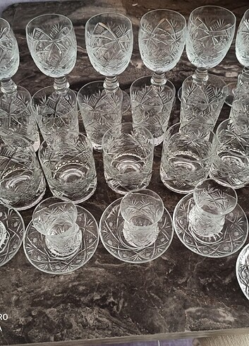 Paşabahçe Kristal kesme bardak takimi - Görsel 3