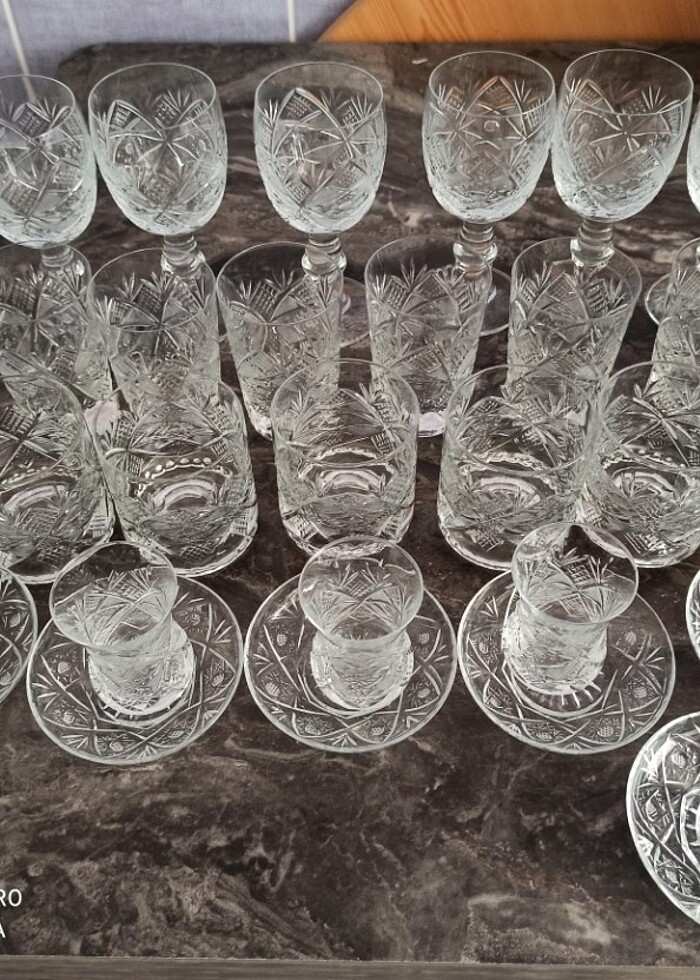 Paşabahçe Kristal kesme bardak takimi - Görsel 2