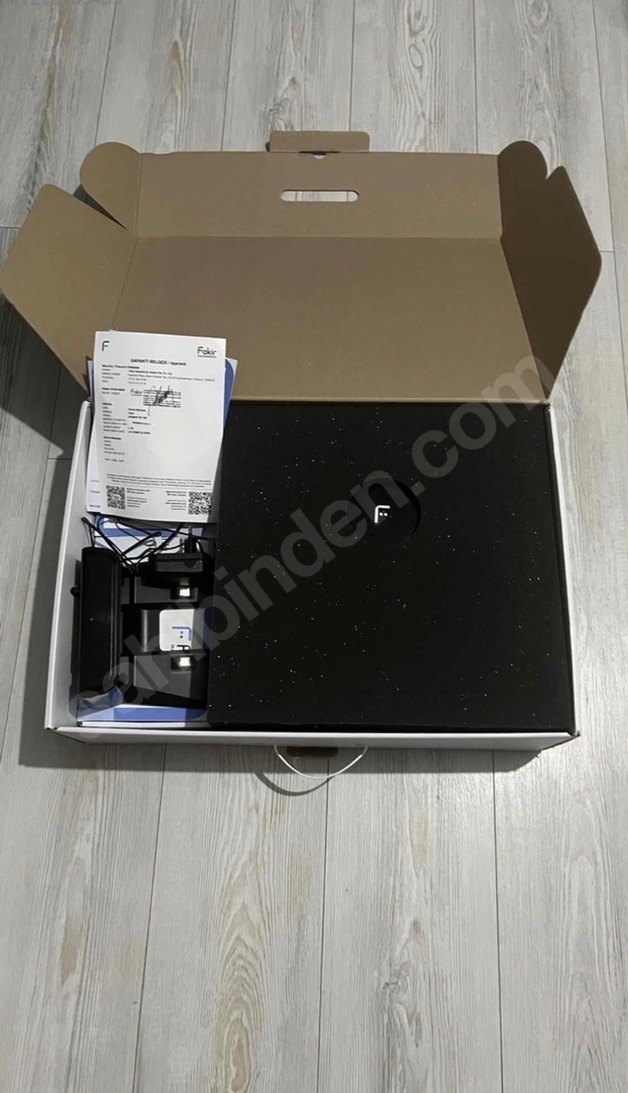 Fakir Siyah Robot Süpürge - Görsel 4