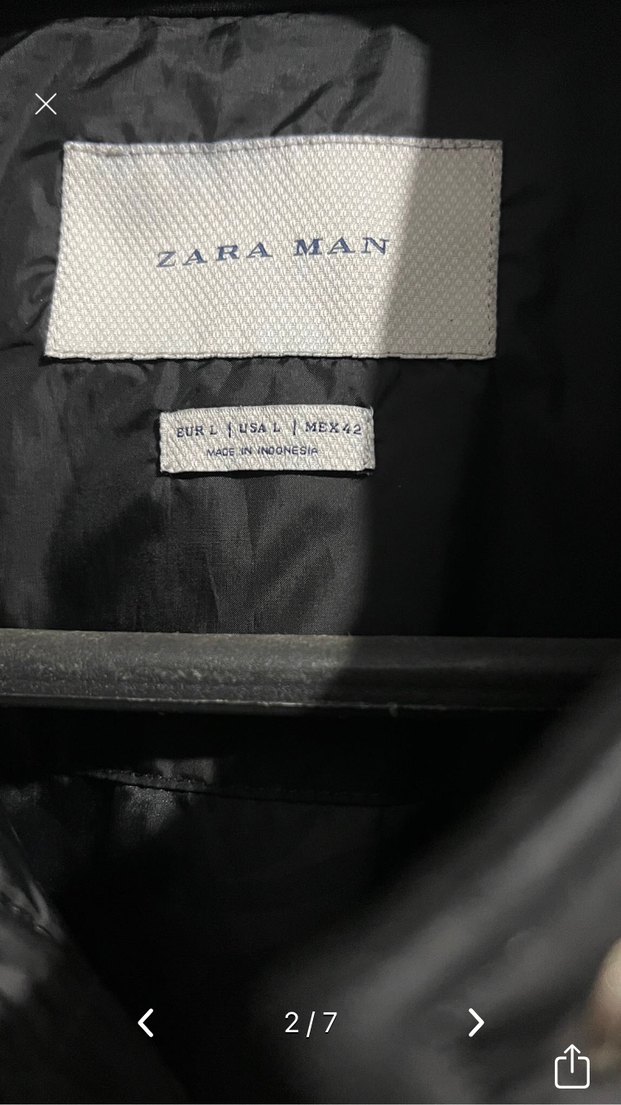 Zara marka Mont Ceket - Görsel 3