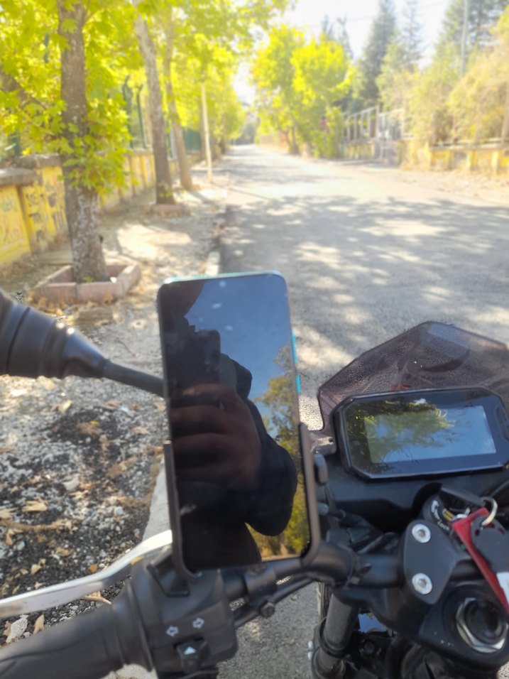 Motosiklet Metal Telefon Tutacağı - Görsel 5