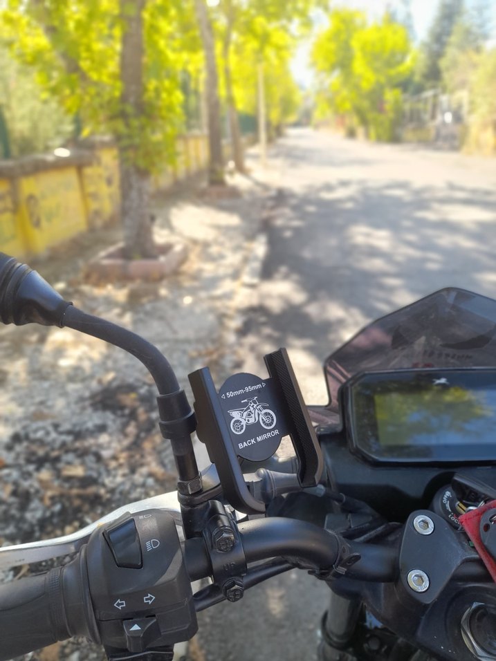 Motosiklet Metal Telefon Tutacağı - Görsel 2