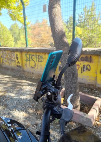 Motosiklet Metal Telefon Tutacağı - Görsel 3