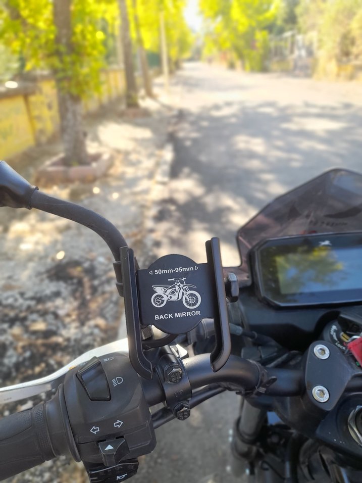 Motosiklet Metal Telefon Tutacağı - Görsel 2