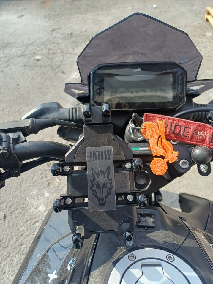 Motosiklet Telefon Tutacağı Çok Fonksiyonlu - Görsel 3