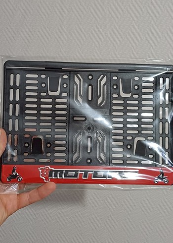 Motosiklet Speedhunters Yazılı Pleksi Plakalık - Görsel 2