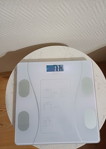 Concord Akıllı Dijital BT Baskül 180 Kg Kapasiteli - Görsel 4