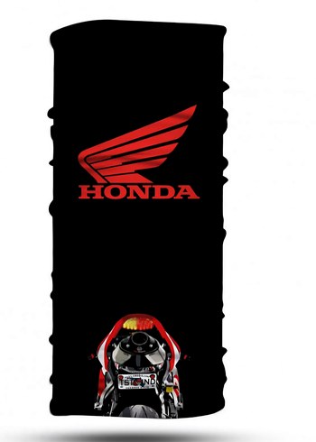 Renkli Uzun Joker Desenli Motosiklet Buff Boyunluk - Görsel 4