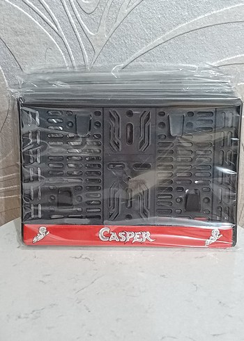 Motosiklet Casper Yazılı Pleksi Plakalık - Görsel 8