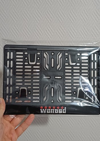 Motosiklet Casper Yazılı Pleksi Plakalık - Görsel 3