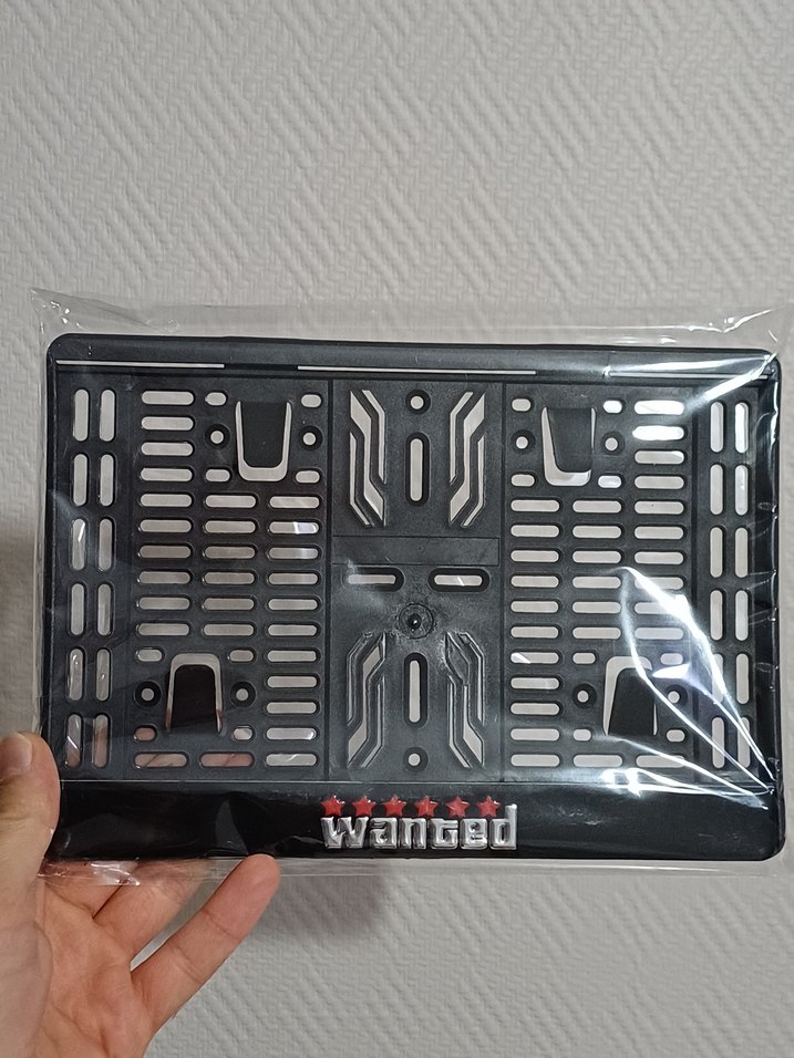 Motosiklet Casper Yazılı Pleksi Plakalık - Görsel 3