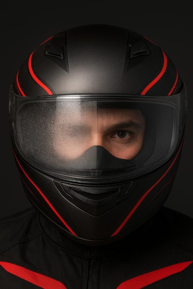 Kask Anti Sis Buhar Önleyici - Görsel 4