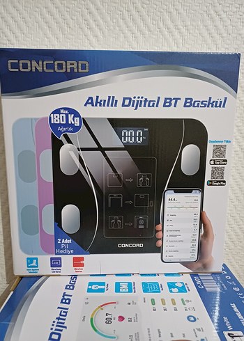 Dijital Beyaz Banyo Tartısı - Görsel 5