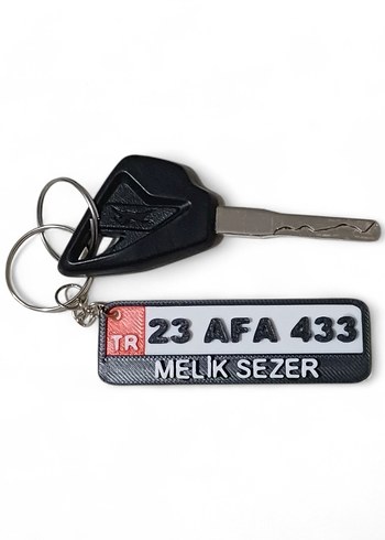 Kişiye Özel 3d Anahtarlık - Görsel 2