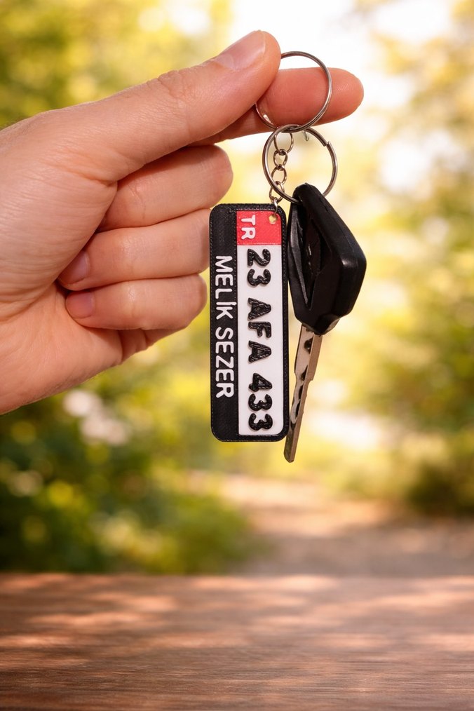 Kişiye Özel 3d Anahtarlık - Görsel 3