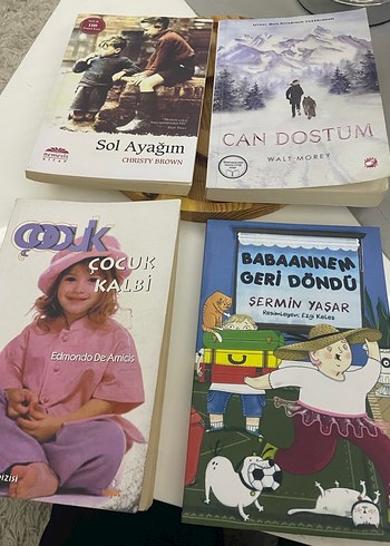 4 Çocuk Kitabı Seti: Sol Ayağım ve Diğerleri