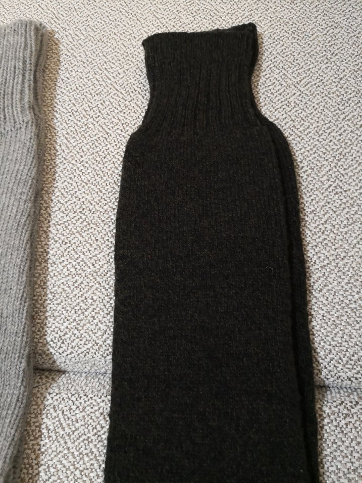 Erkek Gri ve Siyah Yün Çorap Seti - Görsel 4