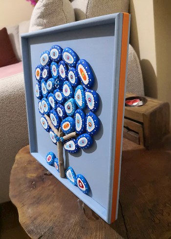 Mavi Nazar Boncuğu Tablo - Görsel 12