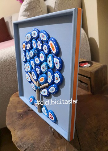 Mavi Nazar Boncuğu Tablo - Görsel 3